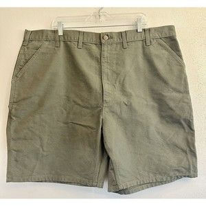 Carhartt Carpenter Shorts Fits Mens 44 Olive Green Relaxed Fit Workwear Outdoors